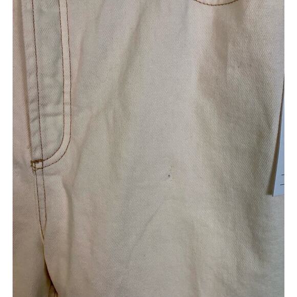 NWT House of Harlow 1960 Super High Rise Straight Jeans Stone Color Size 32" - Picture 8 of 10